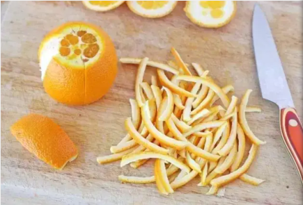 橙子皮的营养功效与作用